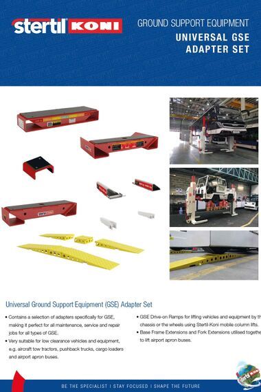 Universal GSE Adapter Set for Ground Support Equipment 