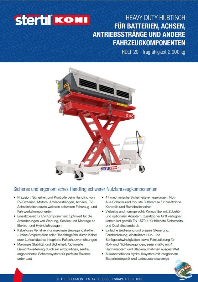 Heavy Duty Hubtisch